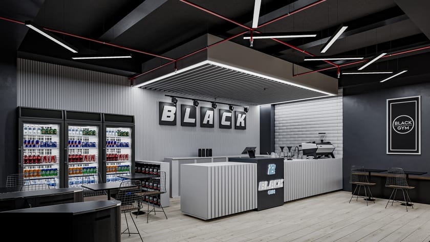 Black Gym Cafe ve Protein Bar