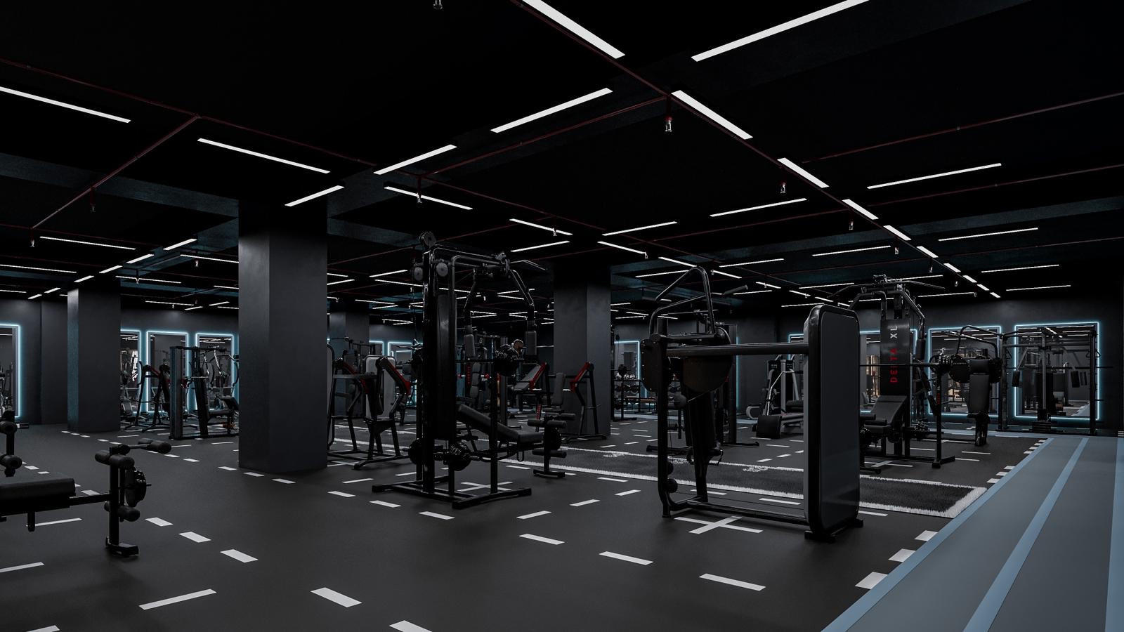 Black Gym Nilüfer - Serbest Ağırlık ve Fitness Alanı